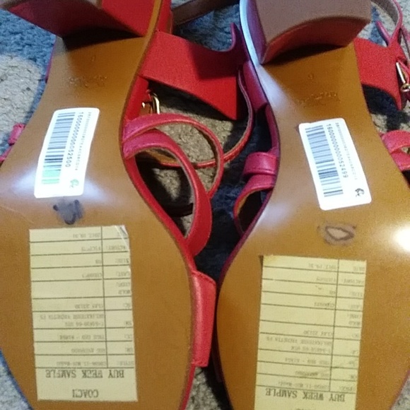 NWT Coach sandals - Picture 4 of 4